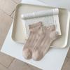 Calcetines Delgados de Verano para Mujer, Calcetines Delgados de Verano 2025 Nuevos de Algodón Puro, Calcetines de Dibujos Animados, Lindos Ins Trendy Verano