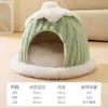 Oferta Especial Cão Feliz Tapete Cama para Pet Espesso Aquecido Casa Fechada para Gato Casa para Cachorro Calor de Inverno Cama para Gato Atacado