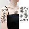 Tatuajes nuevos de clavícula de suministro transfronterizo, hombro, dedo, pecas, cara, impermeables, pegatinas de tatuajes oscuros