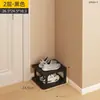 Zapatero Sencillo de Múltiples Niveles para Dormitorio Universitario, Zapatero para la Entrada de la Casa, Artefacto de Almacenamiento, Caja Pequeña para Zapatos Debajo del Escritorio
