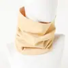 Estilo Coreano Ambiente Otoño/Invierno Color Sólido Calentador de Cuello Bufanda Versátil Protector de Cuello A Prueba de Viento Protección contra el Frío Bufanda Unisex