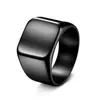 Anel de Sinete Masculino Versátil Tendência Europeia e Americana da Amazon Aço Inoxidável Fundido Artesanato de Fundição