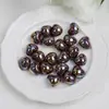 Dingyi K20-K26 Luna Fría Corazón Colorido Acrílico Galvanizado Agujero Recto Cuentas Sueltas Pulsera DIY Hecha a Mano Accesorios de Joyería