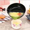 Atacado criativo divisor de alimentos anti-derramamento utensílios de cozinha borda de panela de silicone funil defletor