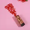 Tubo de rojão com mola de 11cm, canhão de celebração de festa, adereço festivo estilo chinês para casamentos