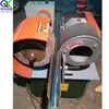 Máquina Pulidora Cilíndrica de Metal Totalmente Automática Equipo Pulidor de Tubo de Acero Inoxidable Escritorio Barra Redonda Rectificadora Eliminadora de Óxido