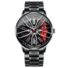 Nuevo Reloj de Cuarzo con Diseño de Rueda para Hombre de Tait Denton, Elegante y Lujoso Reloj de Pulsera con Correa de Acero, Reloj de Venta Caliente Transfronteriza