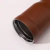 Taza térmica nueva y simple de acero inoxidable 304 con alto atractivo estético, asa, gran capacidad, popote y diseño portátil para viajar