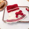 PETCIRCLE Ropa para Mascotas para Primavera y Otoño, Lindo Vestido de Punto Beige Transpirable con Lazo para Perros Pequeños y Cachorros