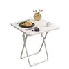 Mesa de Comedor Plegable Personalizada para el Hogar Portátil Exterior Mesa Redonda Pequeña Apartamento Pequeño Casa de Alquiler Sencilla Comedor Restaurante Mesa de Comedor