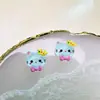 Nuevos Lindos Mini Dibujos Animados Hello Kitty Accesorios para Uñas Versátiles Decoración 3D Sanrio para Uñas y Cabello Accesorios de Resina