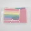 Carpeta de acordeón arcoíris, carpeta de documentos mini de oficina A6 con cordón de plástico, carpeta de almacenamiento de 13 compartimentos al por mayor