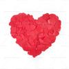 Día de San Valentín amor recortes de papel Día de la Madre confeti piezas de papel fiesta de boda piezas de papel para lanzar en forma de corazón confeti