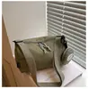 Bolsa de Mano Cuadrada Pequeña Estilo Nuevo Verano 2025 Japonesa y Coreana Ligera de un Solo Hombro Cruzada para Mujer Nylon Versátil Bolsa Madre-Hija