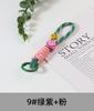 Anillo de Cara Sonriente de Colores Correa para Vaso de Agua Anillo para Cámara Llavero de Memoria USB Corto Cuerda Anti-pérdida Correa Ajustable para Teléfono Móvil