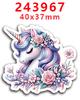 Nuevo parche de resina acrílica 2023, moño, adorables pegatinas decorativas para refrigerador PR240383