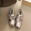 Zapatos nuevos de suela blanda, zapatos Mary Jane de cuero estilo ballet, zapatos planos para mujer 2026, mocasines bajos de otoño, Birkenstock