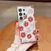 Capinha de celular Margarida mais vendida da Shopee para Samsung S26edge capa protetora magnética transparente S25 furo grande capa rígida de acrílico