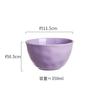 Luxo leve ins creme estilo de cor sólida cerâmica casa aquecimento reunião Food Bowl prato de alta cor sopa tigela louça