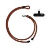 Cordón para teléfono móvil con correa cruzada estilo antiguo duradero cordón para cámara cuerda para el cuello hombres y mujeres estilo Chanel cuerda para teléfono móvil