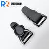 Acessórios para botões de roupas 089 fivela ajustável bico de pato de múmia fivela de liga ouro e prata preto e branco fivela de chapéu de roupa íntima revestida de plástico