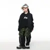 Ropa Infantil Trendy para Street Dance para Niños y Niñas Moda Hip-Hop Marca Ropa para Performance de Batería Otoño Holgada Ropa de Práctica