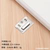 Clip Hebilla para Panel de Pared Hebilla de Acero Inoxidable Pieza de Fijación de PVC Sujetador de Instalación Hebilla Integrada para Pared de Fibra de Madera de Bambú