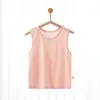 Chaleco de Verano Fino de Modal para Niños y Niñas, Camiseta sin Mangas, Top Liso sin Mangas
