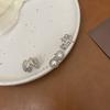 Nuevo Estilo Chino Estilo Hong Kong Ins Anillo de Flor de Concha de Material de Cobre para Desplazamiento de Moda Diseño Nicho Anillo de Hoja
