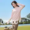 Chamarra Deportiva 361 para Mujer Ropa de Piel Ropa con Protección Solar Anti-UV Verano Seda de Hielo Transpirable Exterior Delgada Ropa de Protección Solar