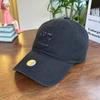 Gorra de Béisbol Lavable de Parte Superior Suave Nueva Corona de Líder para Hombres, Gorra de Pico Suave de Algodón Puro para Mujeres, Sombrero Estilo Coreano de Circunferencia de Cabeza Grande para Mujeres