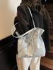 Bolso Grande de Alta Gama para Mujer, Nuevo Modelo de Moda 2026 Bolso de Hombro Versátil para el Trayecto Diario, Bolso Cubo para el Trabajo