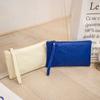 Monedero de PU para mujer, tipo clutch de cocodrilo, regalo creativo, bolso largo de moda para teléfono móvil, venta al por mayor, novedad de 2022