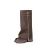 Botas de Plataforma Femininas 2026 Outono Inverno Comércio Exterior Novo Estilo Botas de Cavaleiro de Cano Alto Acima do Joelho Botas de Pernas de Calça para Pessoas Baixas Couro Genuíno
