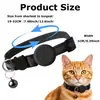 Adequado para Capa Protetora de Airtag, Coleira de Animal de Estimação, Dispositivo Anti-Perda da Apple, Capa Protetora de Coleira Luminosa Anti-Perda para Gatos e Cachorros
