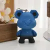 Chaveiro Pingente Urso Céu Estrelado Urso Camaleão Acessórios Pingente de Chaveiro de Carro Bolsa Pequenos Acessórios Pingente de Bolsa de Estudante