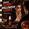 Kineshinex Spray de Sangre para Halloween 30ml Película de Spray de Mancha de Sangre Simulada Maquillaje de Efectos Especiales para Cine y Televisión Disfraz de Fiesta