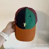 Gorra de Béisbol Bordada con Logo de Oso Martillo Estilo Nuevo Primavera y Verano Gorra con Visera de Combinación de Colores Simple Casual Transpirable de Secado Rápido Sombrero para el Sol