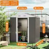 Galpão de Armazenamento de Ferramentas para Jardim Externo, Área de Serviço Externa, Casa Modular para Telhado, Casa Móvel Destacável, Fácil de Montar