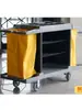 Carrito de Servicio para Habitación de Huéspedes de Uso Múltiple Baiyun Carrito de Limpieza de Plástico Carrito de Ropa Blanca Carrito de Limpieza de Habitaciones