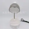 Soporte para Teléfono Móvil Altavoz Bluetooth Altura y Ángulo Ajustables Tubo Plástico Flexible Lámpara LED de Escritorio para Estudiante Estudio Lectura Blanco