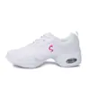Zapatos de Baile Nuevos de Verano Transfronterizos, Zapatos de Baile Moderno de Malla Tejida Fly Transpirables, Zapatos de Baile de Suela Blanda para Baile Cuadrado de Adultos