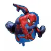 Empaque de Cartón Araña Saltarina Serie de Superhéroes Tema Decoración de Fiesta de Cumpleaños Diseño Globo de Película de Aluminio