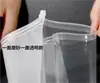 Saco Transparente Fosco com Zíper Saco para Embalagem de Roupas Plástico com Zíper Ziplock Saco para Roupas Infantis Jaqueta de Penas Saco Espesso para Armazenamento