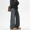 Ropa Popular para Hombre / Pantalones Casuales Nuevos de Primavera, Algodón Puro, Cintura Semi-Elástica con Cinturón de Botón, Estilo High Street Americano, Pantalones Largos