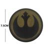 Brazalete bordado Star Wars la Orden de Jesús Mandalo escudo del cazarrecompensas Boba Fett emblema