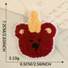 Etiqueta Bordada Original para Computadora Etiqueta de Toalla Animales de Dibujos Animados Accesorios para Ropa Accesorios Bolsa Manualidades Hechas a Mano Pegatina de Tela DIY