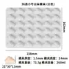 Molde de Silicone Pequeno de Nuvem com 36 Peças, Molde de Chocolate, Ferramenta para Bolo, Sabonete Artesanal, Molde para Biscoito, Gelatina