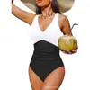 Traje de baño de una pieza para mujer transfronterizo europeo y americano, popular en Amazon, verano AliExpress ajustado sexy nuevo bikini traje de baño