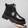 Botas Martin populares transfronterizas para hombre talla extra grande 48 talla botas para hombre estilo británico retro de caña alta botas de trabajo de cuero